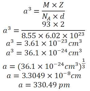 Chapter 1 Solid State: Q&A