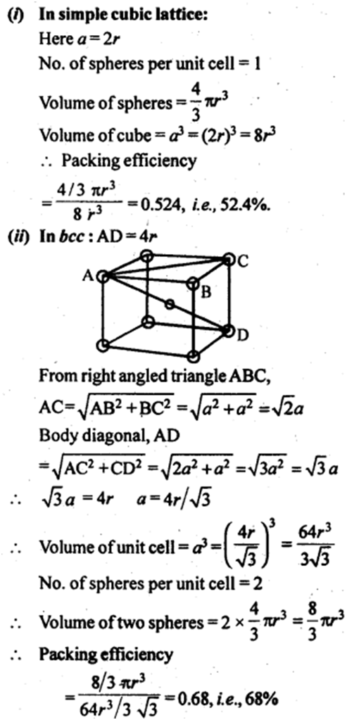 Chapter 1 Solid State: Q&A